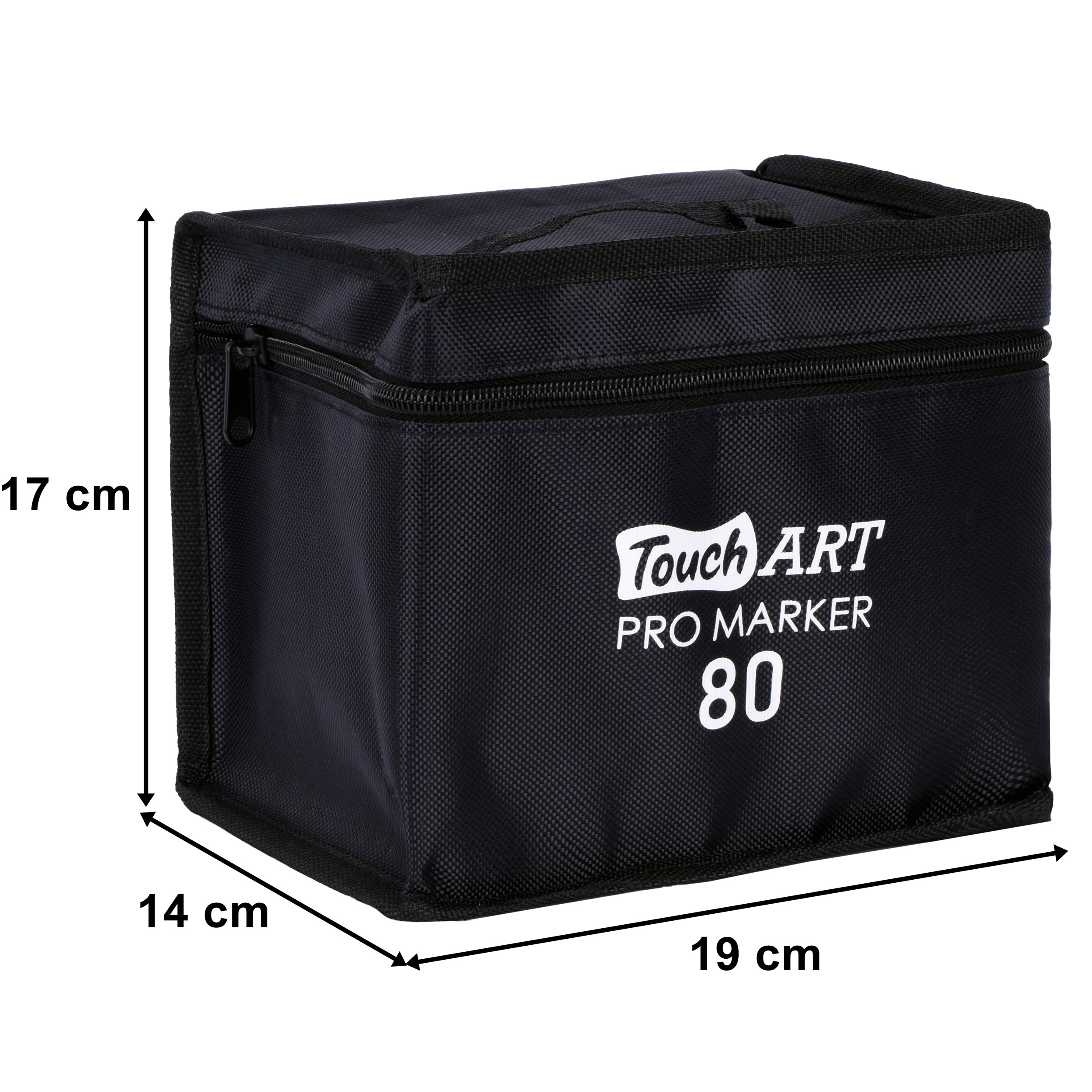 Markery alkoholowe Touch art zestaw 80 sztuk + torba