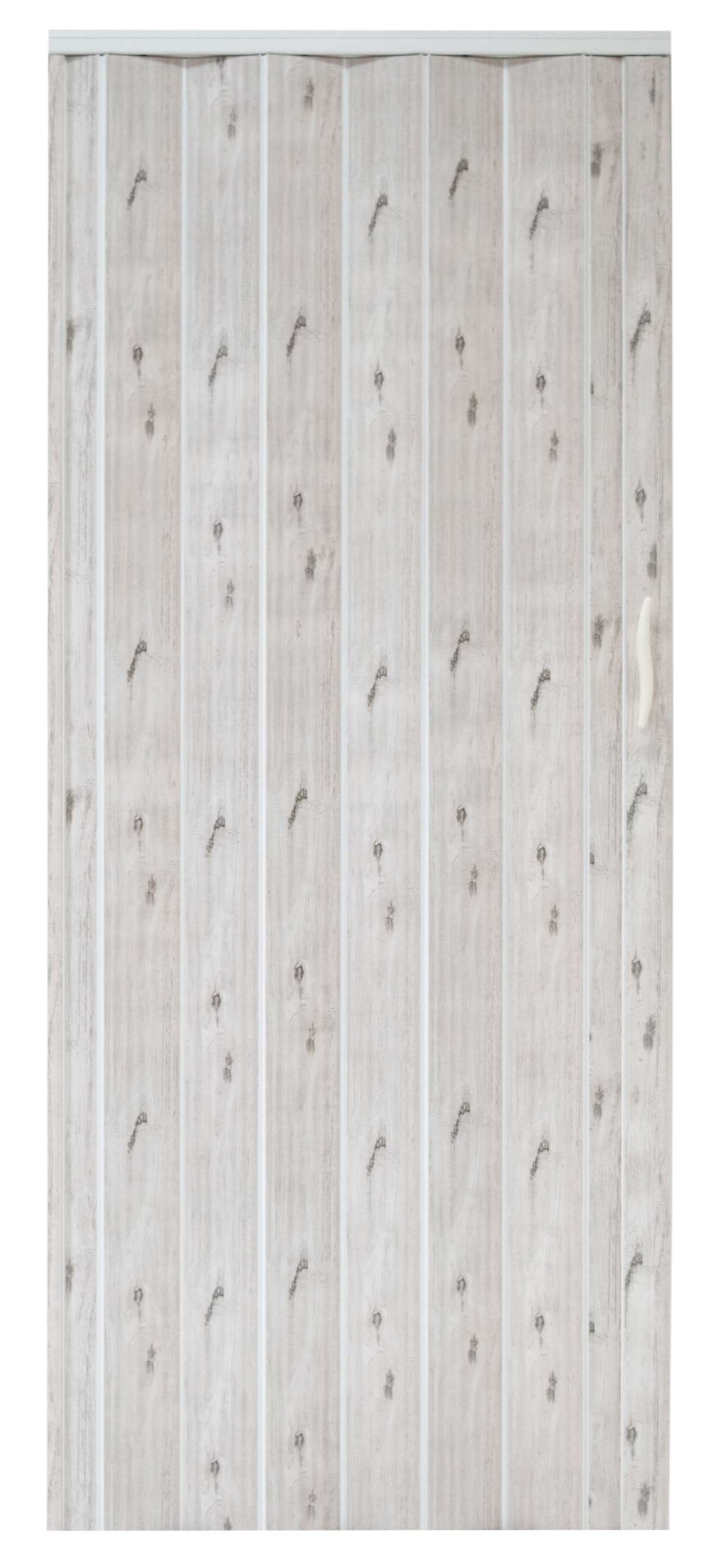  Drzwi harmonijkowe 001P-61 beton mat