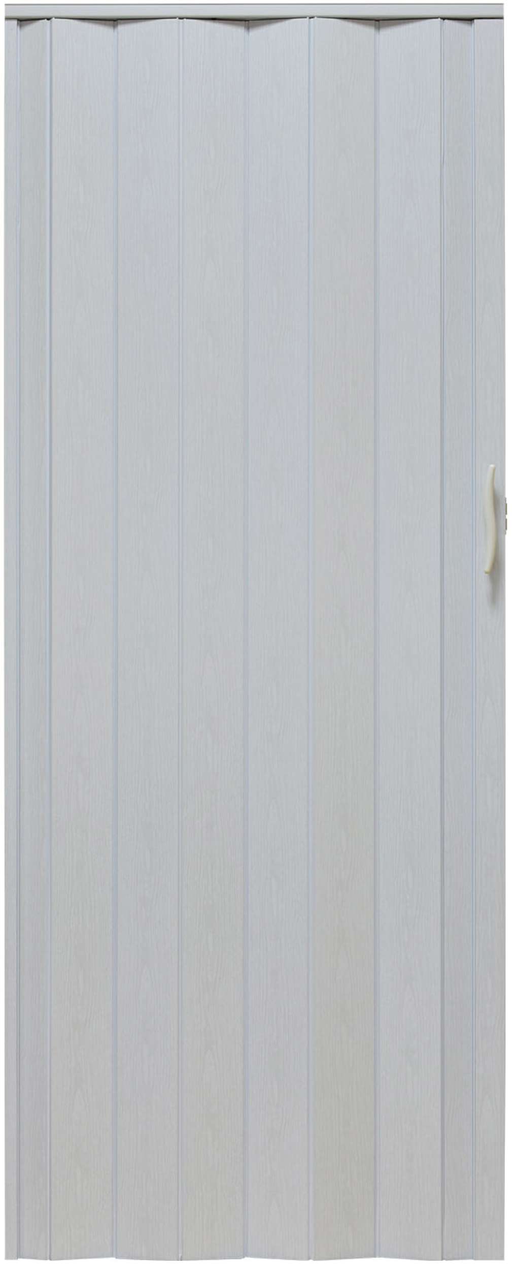 Drzwi Harmonijkowe 001P 49 Biały Dąb Mat