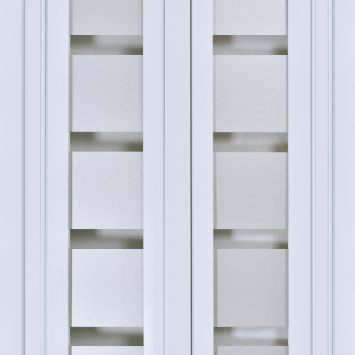 Drzwi Harmonijkowe 015 B1 014 Biały Mat 86 cm