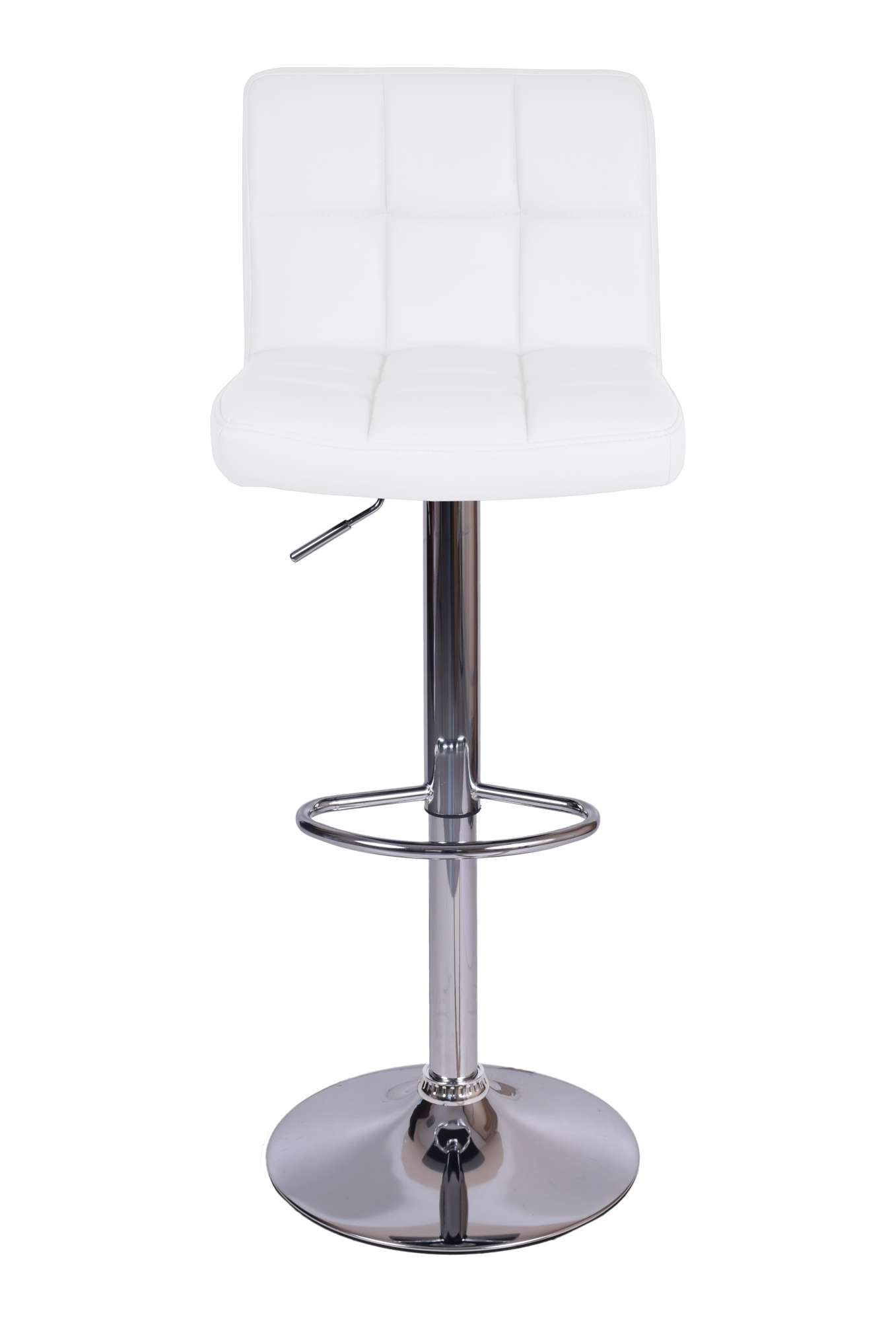 Krzesło barowe ARAKO białe