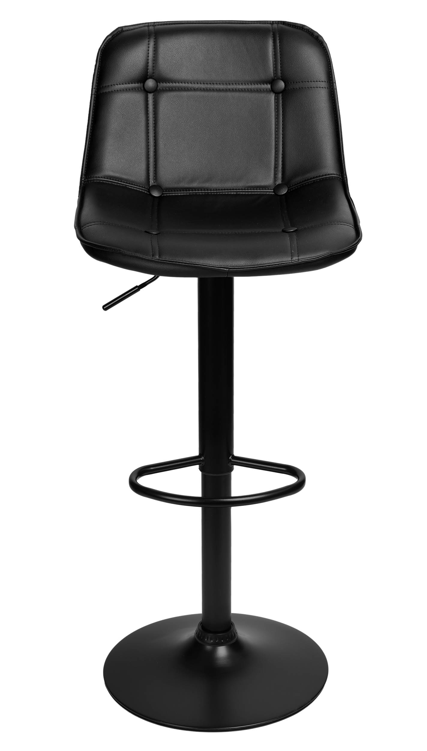 Krzesło barowe BELFAST czarne