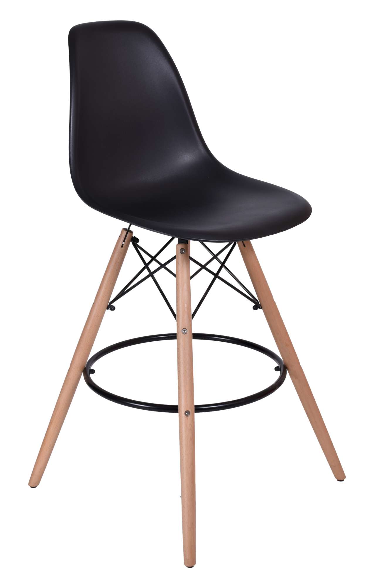Krzesło barowe HK-CAPRI czarne