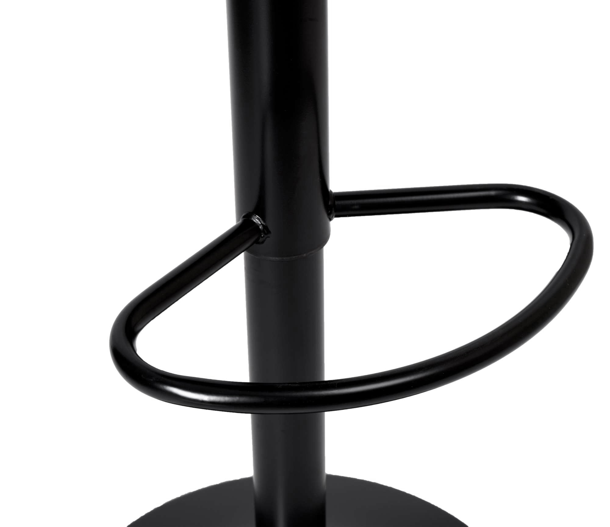 Krzesło barowe JIMI BLACK aksamitne czarne VELVET