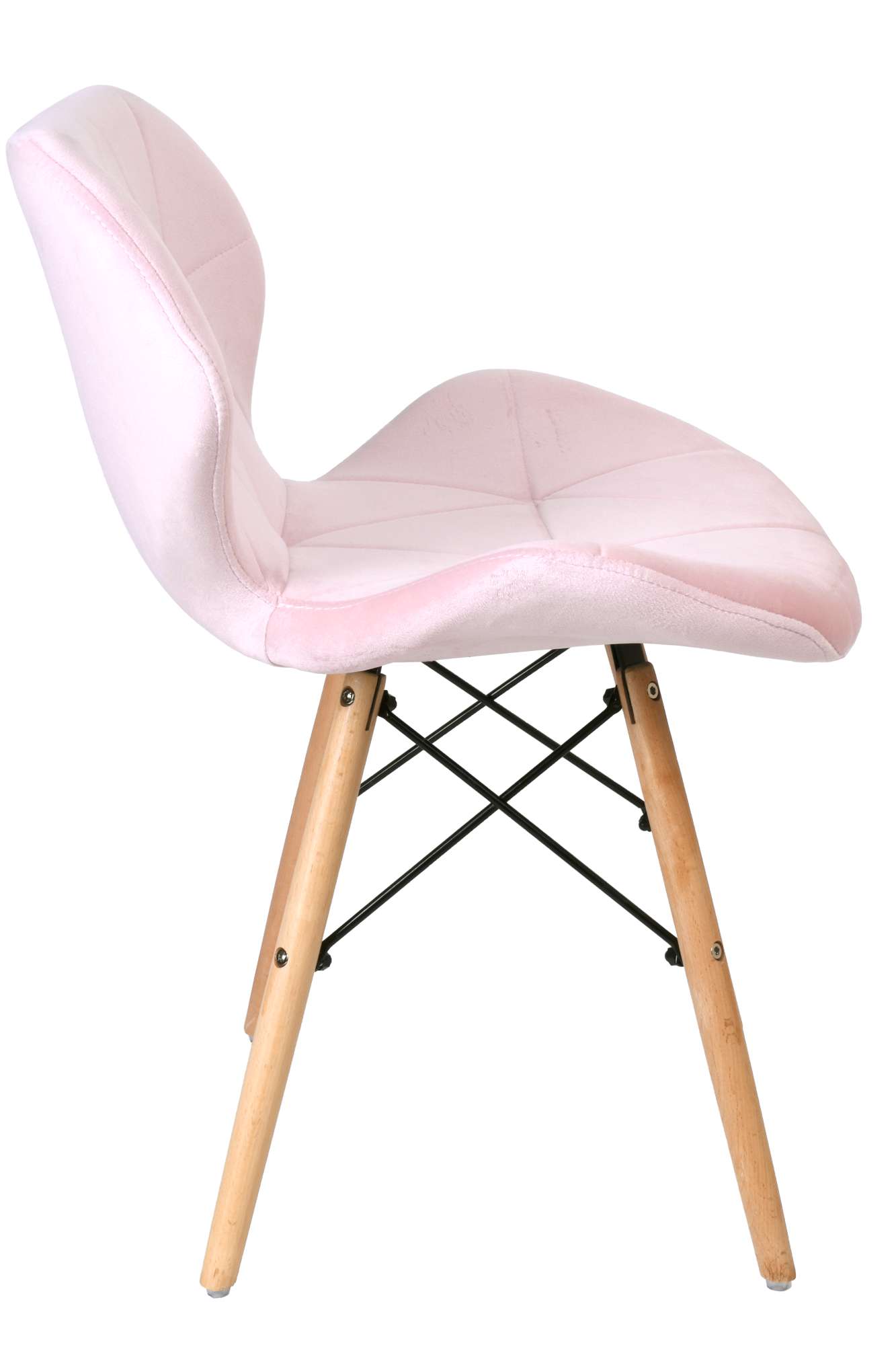 krzeslo tapicerowane aksamitne velvet muret DSW