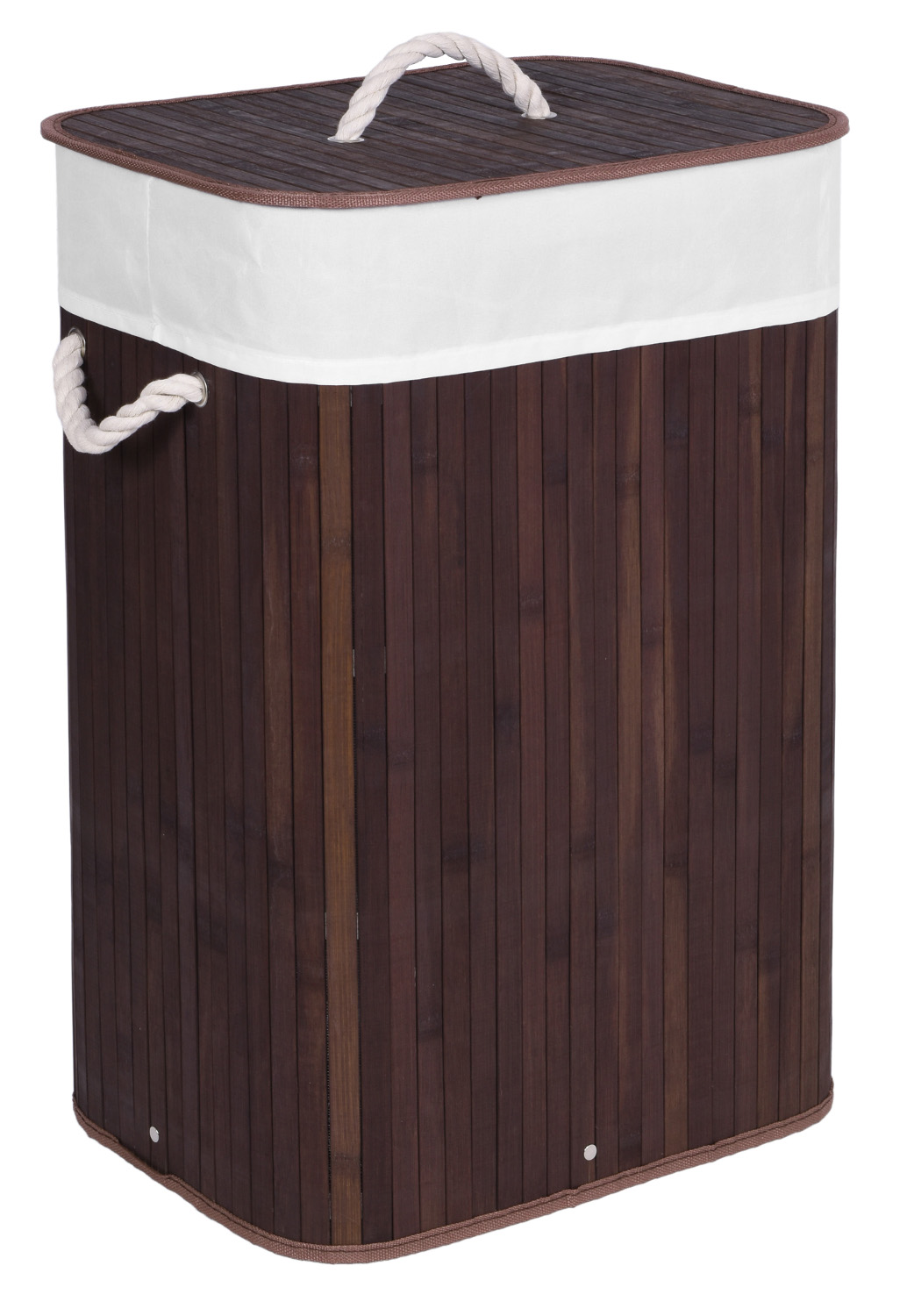 kosz bambusowy naturalny pojemnik na pranie 1 komorowy