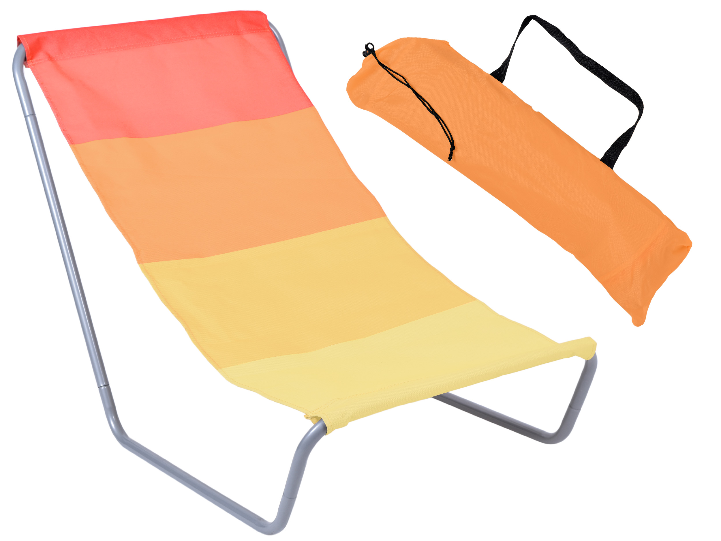 Leżak turystyczny plażowy OLEK składany