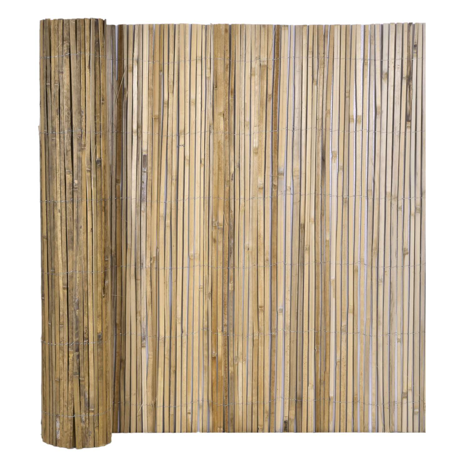 Mata osłonowa bambusowa 1,5x5 m na ogrodzenie