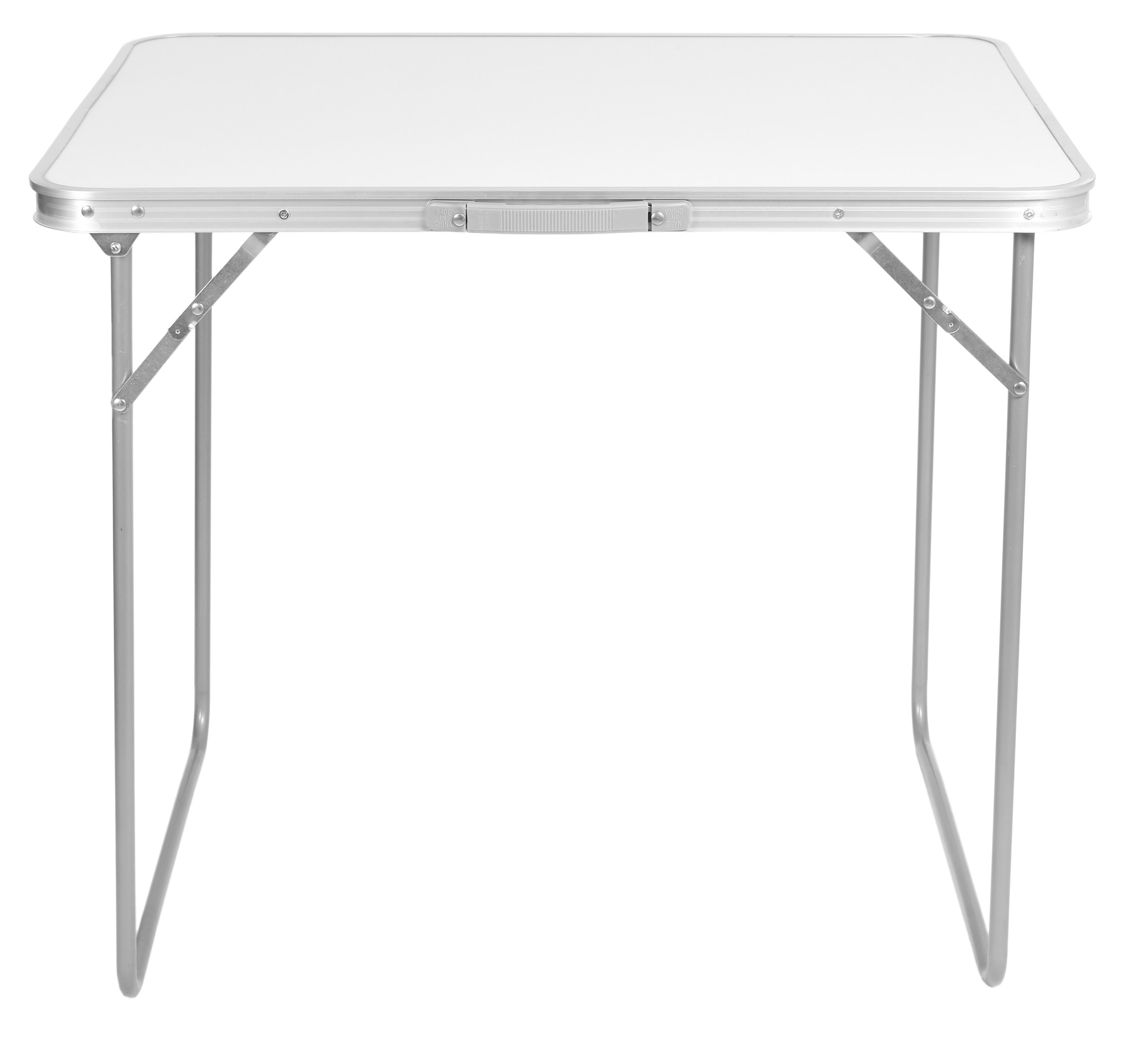 Stół turystyczny CORN kempingowy 80x60 cm biały