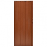 Drzwi harmonijkowe 001P-029-80 mahoń mat 80 cm