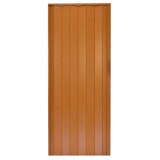 Drzwi harmonijkowe 001P-026-100 ciemna olcha mat 100 cm