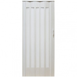Drzwi harmonijkowe JK033S-300-85 biały dąb 85 cm