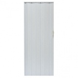 Drzwi harmonijkowe 008P-49-90 biały dąb mat G 90 cm