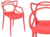 Krzesło K-Lille czerwone 