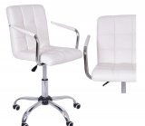 Fotel biurowy FB-RITMO białe