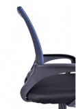 Krzesło biurowe  FB-BIANCO czarno-niebieski