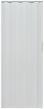Drzwi harmonijkowe 001P-014-80 biały mat 80 cm