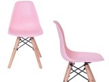 Krzesło dziecięce K-MILANO KIDS różowe