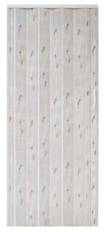 Drzwi harmonijkowe 001P-62-80 dąb alaska mat 80 cm