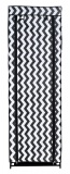 Szafka tekstylna na buty LEA Zebra - czarno-biała