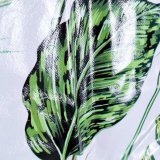 Szafka tekstylna na buty MONA Monstera biało-zielona