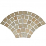 Kamień naturalny mozaika podłogowa KRETA - 0,50 m2