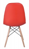 Krzesło K-LYON z guzikami czerwone