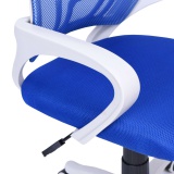 Krzesło biurowe  FB-BIANCO biało-niebieski