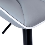 Krzesło barowe GRAPPO szare