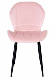 Krzesło aksamitne SHELBY Velvet Różowy