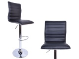 Krzesło barowe BORDI czarne