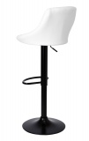 Krzesło barowe CYDRO BLACK białe