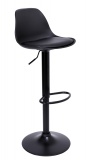 Krzesło barowe RICARDO BLACK czarne