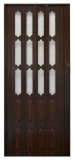 Drzwi harmonijkowe 007-7291 orzech mat 100 cm