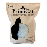 Silikonowy żwirek dla kota PrimiCat 5 X 3,8 L 19 litrów