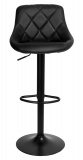 Krzesło barowe CYDRO BLACK czarne