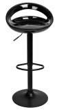 Krzesło barowe CORK glamour czarne
