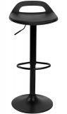 Krzesło barowe DEVON czarny