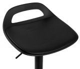 Krzesło barowe DEVON czarny