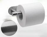 Uchwyt na papier toaletowy DERES srebrny
