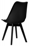 Krzesło loftowe K-NANTES BLACK DSW czarne
