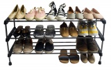 Regulowana półka stojak na buty ARISA 3 poziomy