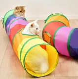 Tunel sprężyna długa zabawka dla kota FIGARO
